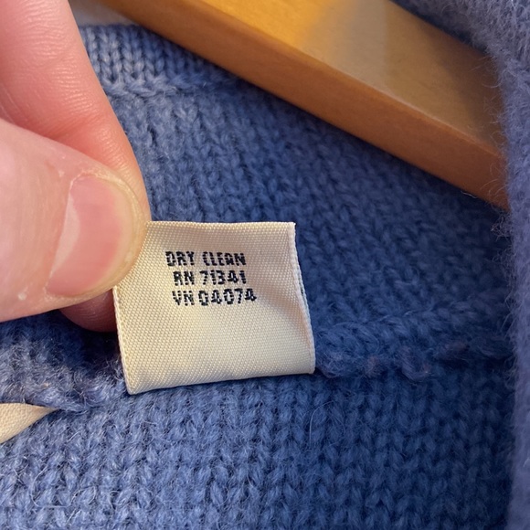 L.L. Bean long wool sweater - Picture 5 of 6